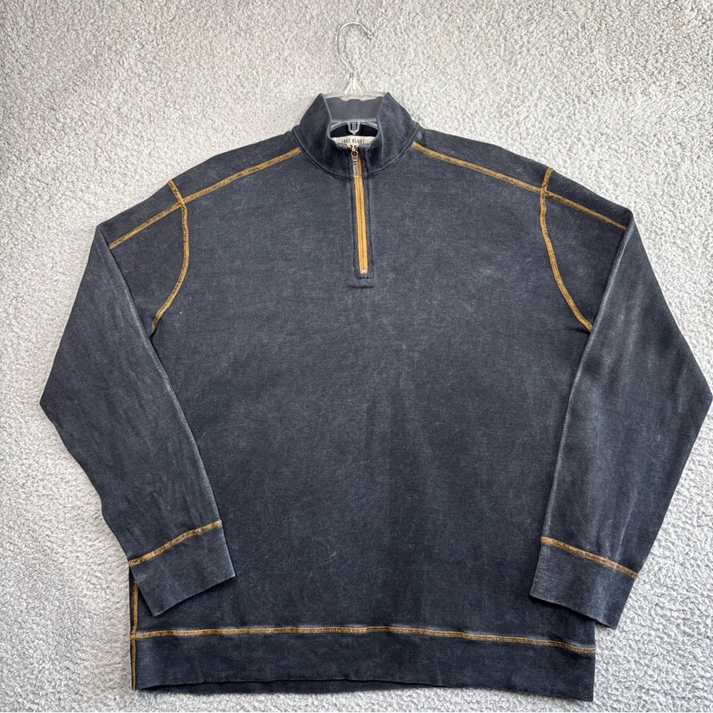 Preowned 
Jake Agave 1/4 Zip Pullover Long Sleeve Large